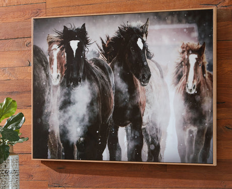 Chaseburn - Brown / Black / White - Wall Art by Signature Design by Ashley® | Bel Furniture