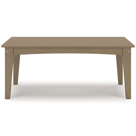 Hyland Wave - Rectangular Cocktail Table by Signature Design by Ashley® | Bel Furniture