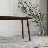 Ada - Mid-Century Modern Style Oval Dining Table