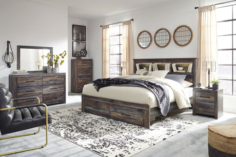 Drystan - Panel Bookcase Bed - view 31