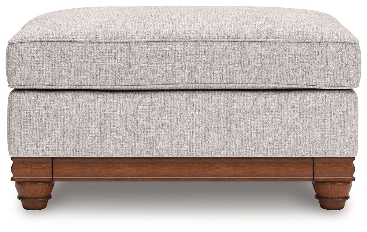 Clearbrooke - Sandstone - Ottoman by Signature Design by Ashley® | Bel Furniture