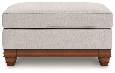 Clearbrooke - Sandstone - Ottoman by Signature Design by Ashley® | Bel Furniture