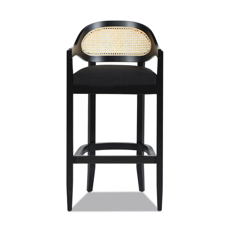 Americana - Mid-Century Modern Cane Back Counter Stool - view 52