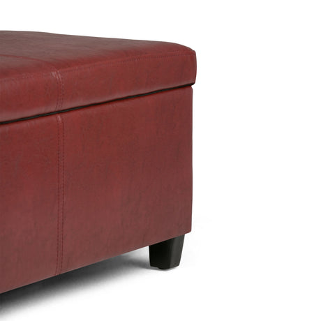 Avalon - Multifunctional Storage Ottoman Bench by Simpli-Home | Bel Furniture