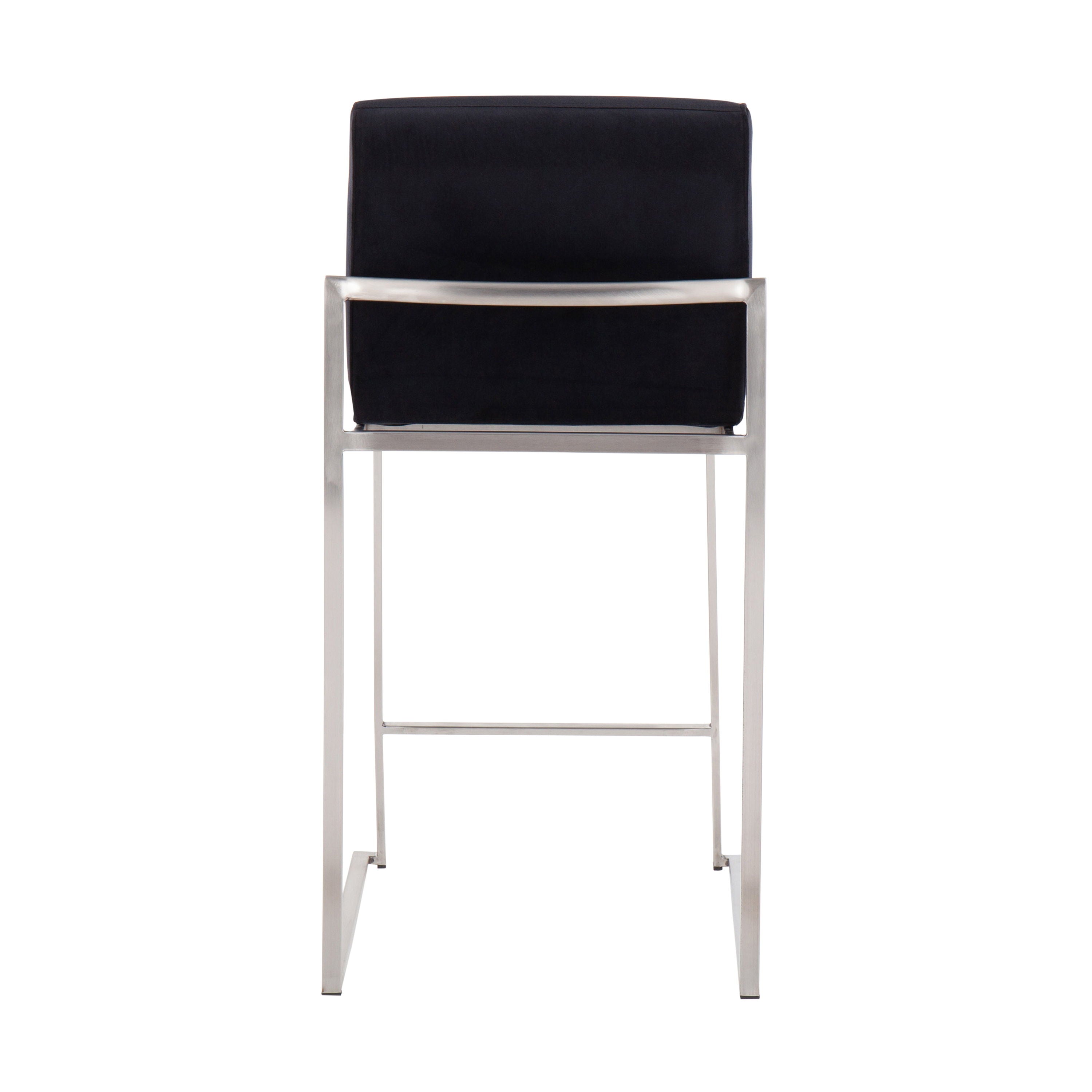 Fuji - Contemporary High Back Counter Stool, Functional Design