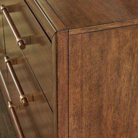 Lyncott - Brown - Dresser And Mirror by Signature Design by Ashley® | Bel Furniture