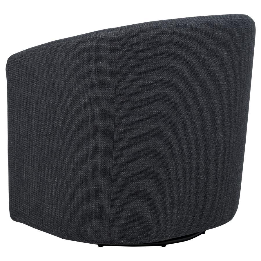 Mossbrook - Fabric Upholstered Swivel Accent Chair