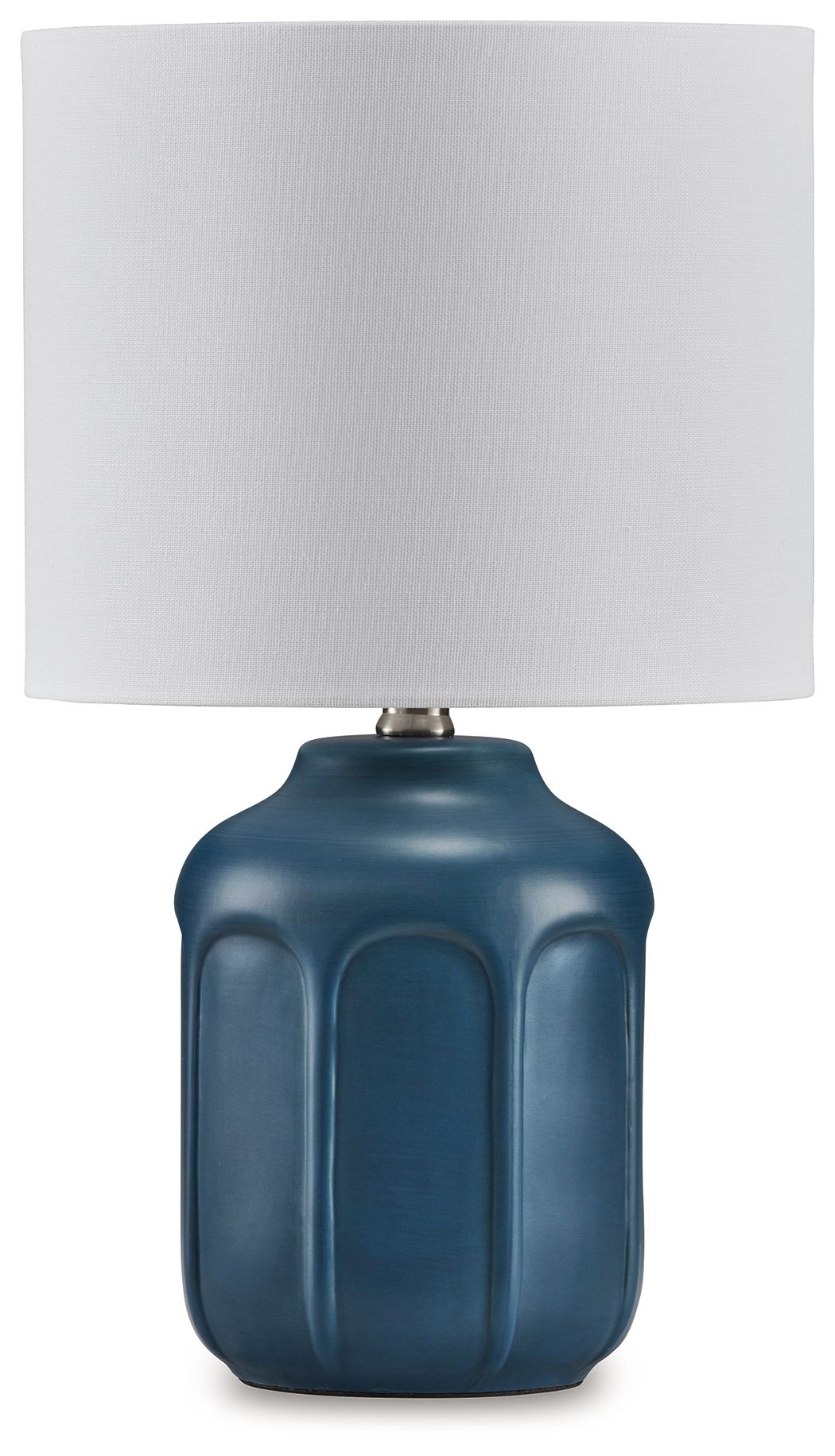 Gierburg - Ceramic Table Lamp Blue by Signature Design by Ashley® | Bel Furniture