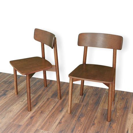 Dining Chair (Set of 2) - Rich Walnut - view 8