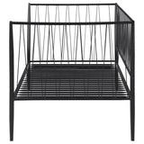 Richland - Metal Twin Daybed Bed Frame - Matte Black