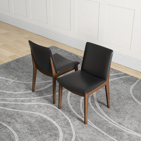 Laura - Mid-Century Modern Solid Wood Dining Chair (Set of 2) - view 52