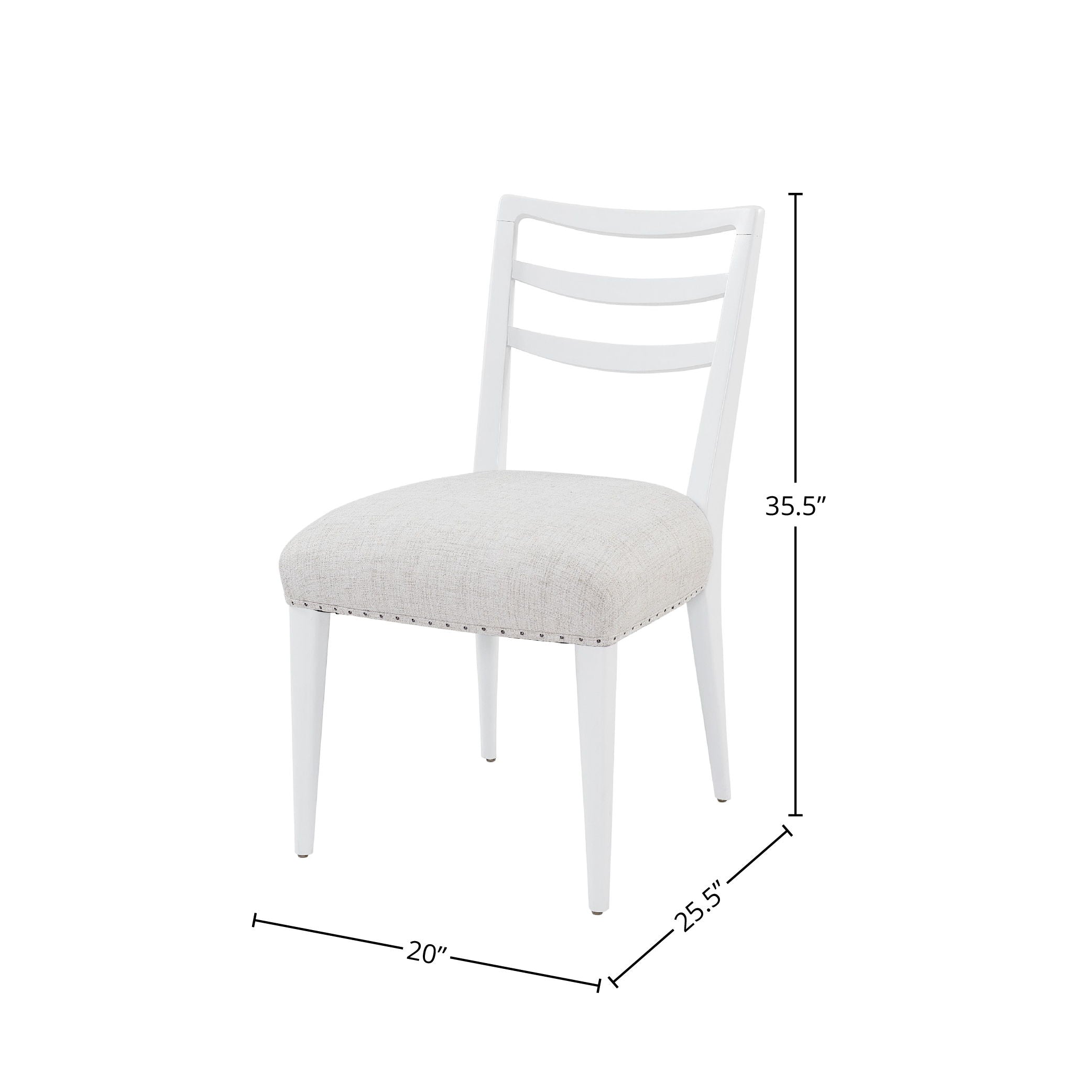 Ladderback Side Dining Chair (Set of 2)