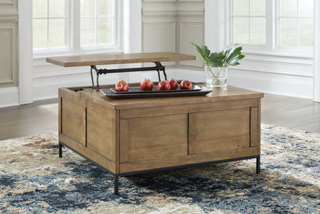 Torlanta - Brown - Lift Top Cocktail Table by Signature Design by Ashley® | Bel Furniture