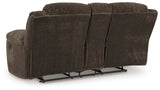 Frohn - Dbl Reclining Loveseat With Console by Signature Design by Ashley® | Bel Furniture
