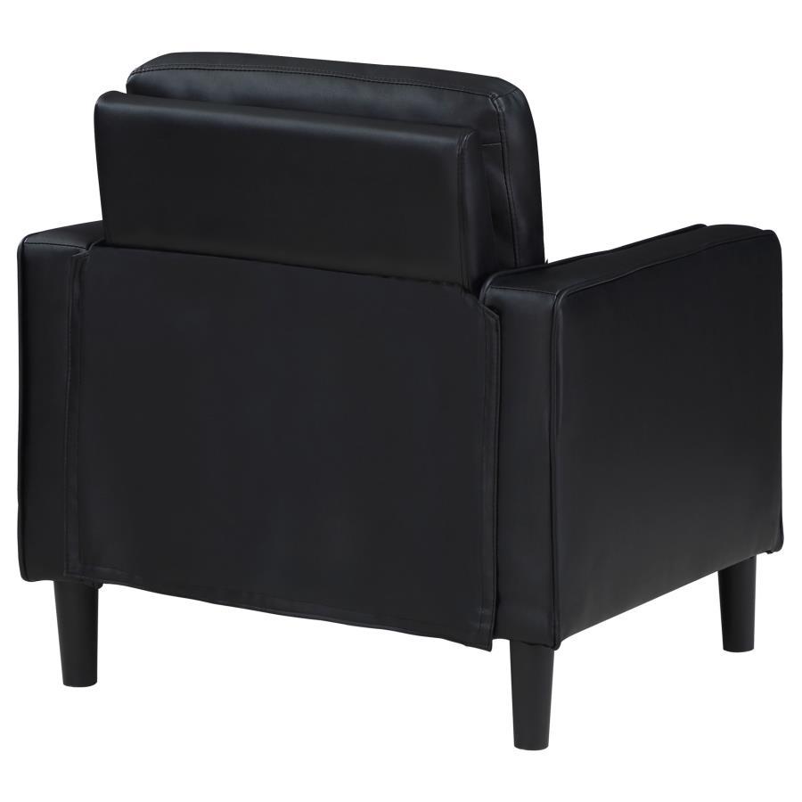 Ruth - Upholstered Track Arm Accent Chair