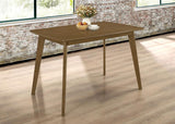Kersey - Rectangular Wood Dining Table - Chestnut by CoasterEveryday | Bel Furniture