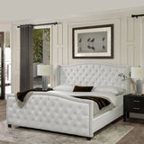 Marcella - Upholstered Shelter Headboard Bed Set by Jennifer Taylor Home | Bel Furniture