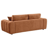 Burnett - Chenille Upholstered Wide Arm Sofa