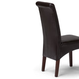 Avalon - Deluxe Parson, Dining Chair (Set of 2) by Simpli-Home | Bel Furniture