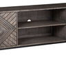 Treybrook - Accent Cabinet Dark Gray 4 Doors, 2 Shelves by Signature Design by Ashley® | Bel Furniture