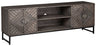 Treybrook - Accent Cabinet Dark Gray 4 Doors, 2 Shelves by Signature Design by Ashley® | Bel Furniture