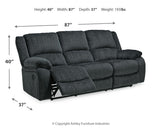 Draycoll - Reclining Sofa by Signature Design by Ashley® | Bel Furniture