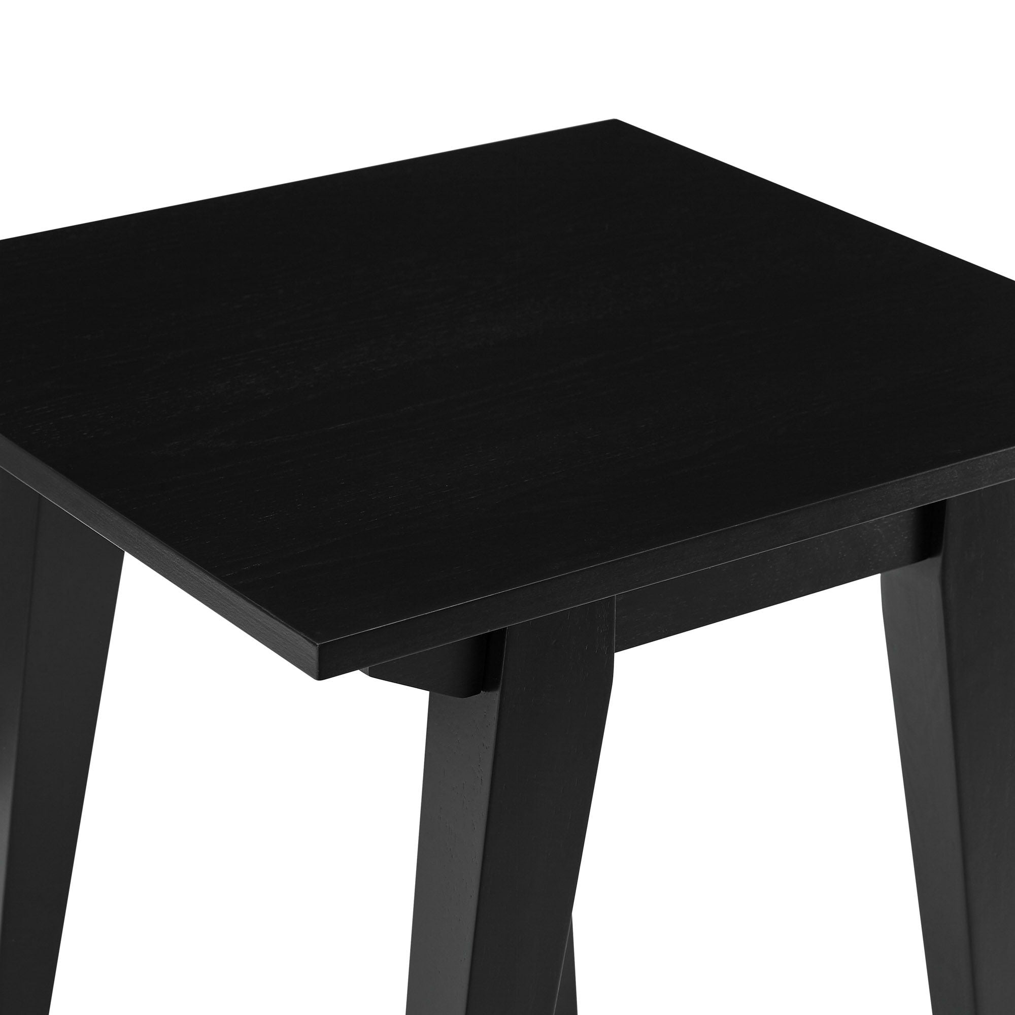 Japandi - Minimal Solid Wood Side Table