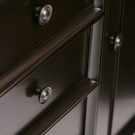 Amherst - Handcrafted Medium Storage Cabinet by Simpli-Home | Bel Furniture