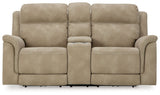 Next-Gen Durapella - Reclining Power Loveseat With Console
