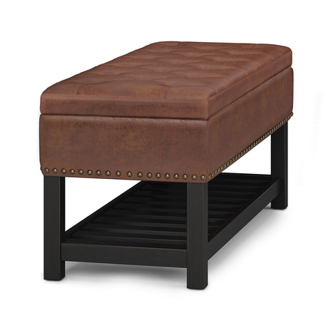 Lomond - Upholstered Storage Ottoman Bench - view 15