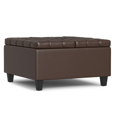 Harrison - Large Coffee Table Storage Ottoman - view 4