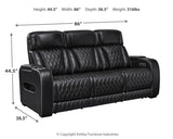 Boyington - Power Reclining Sofa With Adj Headrest by Signature Design by Ashley® | Bel Furniture