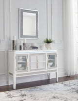 Chalanna - White - Dining Room Server by Signature Design by Ashley® | Bel Furniture