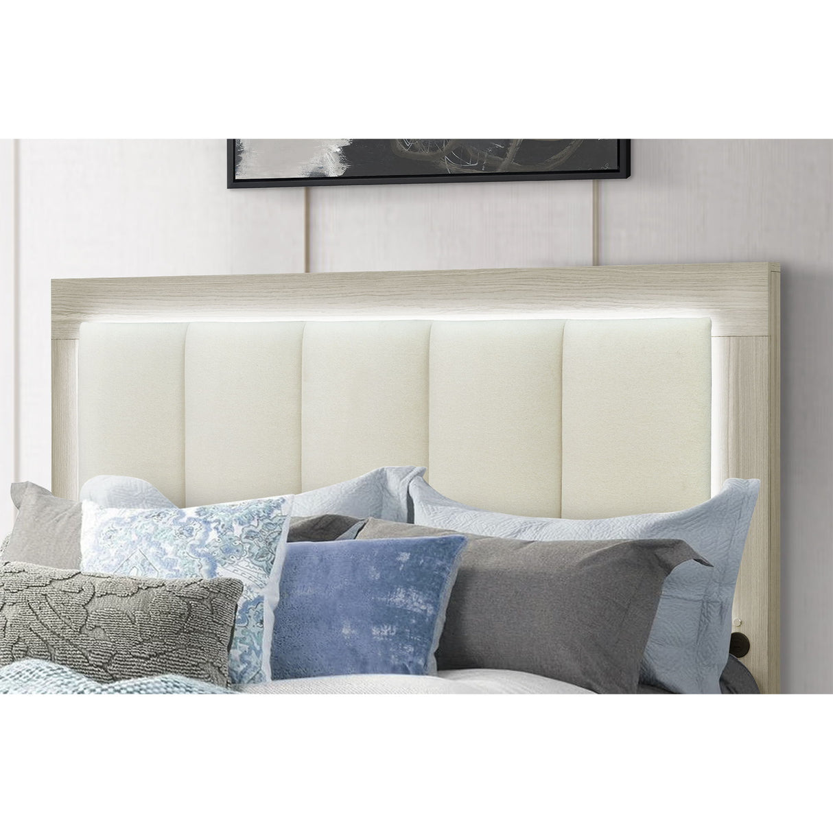 Emilia - Bed With Storage And LED Lighting