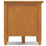 Warm Shaker - Handcrafted Low TV Media Stand