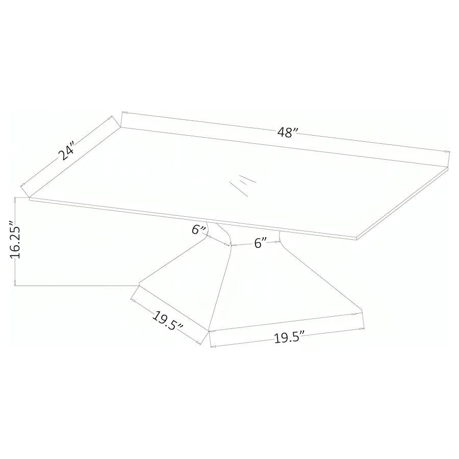 Jenny - Rectangular Coffee Table Set