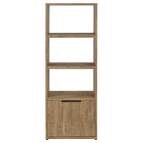 Tabby - 3-Shelf Engineered Wood Media Tower - Mango by Coaster Fine Furniture | Bel Furniture