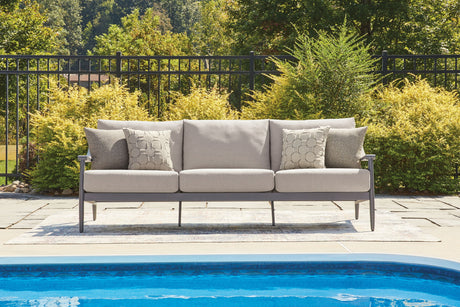 Ocean Beach - Sofa With Cushion - Gray - view 5