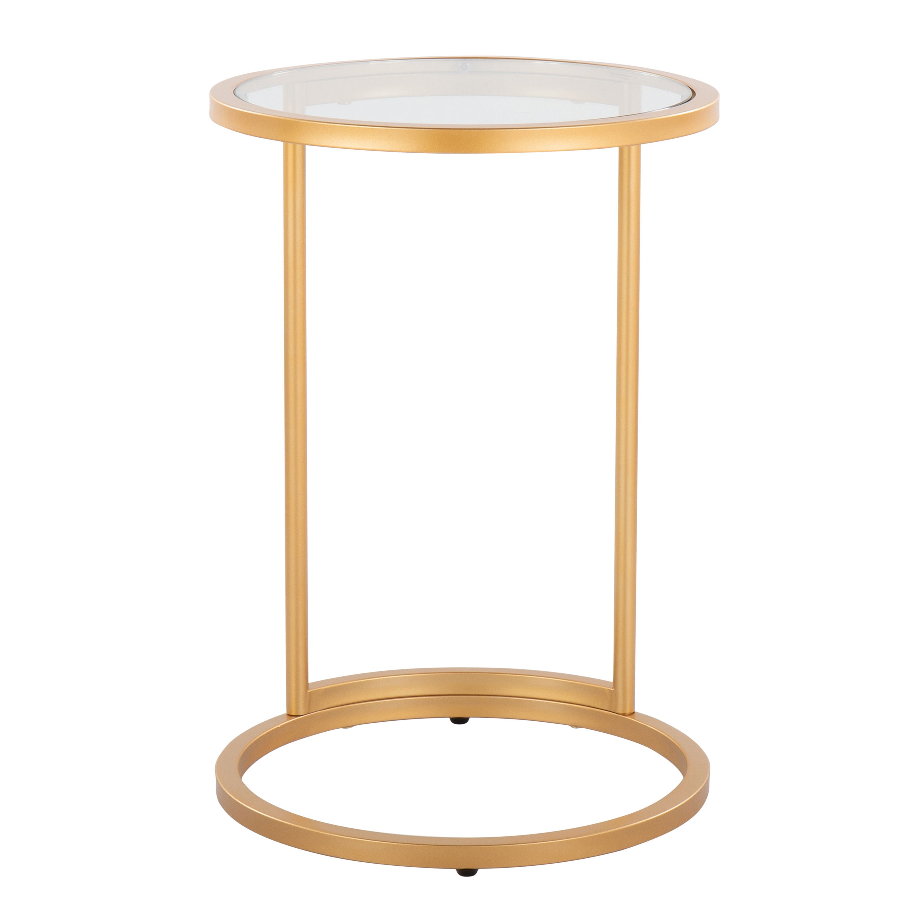 Zenn - Round End Table With Stylish Design