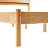 Mid-Century Modern Solid Wood Spindle Bed by Walker Edison | Bel Furniture