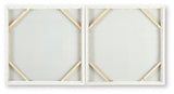 Andorfield - Wall Art Set (Set of 2) - Beige / Black / White