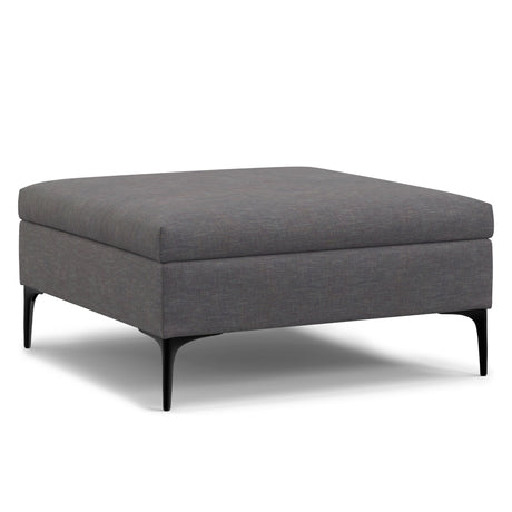 Rebecca - Multifunctional Coffee Table Storage Ottoman With Lift Up Lid - view 8