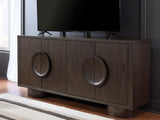 Veeda - Accent Cabinet - Dark Brown