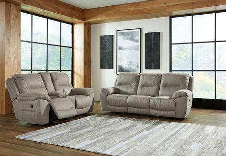 Next-Gen Gaucho 2-piece Reclining Sofa, Loveseat Putty