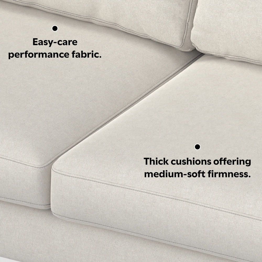 Ava - Mid Century Corner Sectional Sofa Handcrafted by Simpli-Home | Bel Furniture