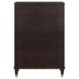 Emberlyn - 5-Drawer Bedroom Chest - Brown by Coaster Fine Furniture | Bel Furniture
