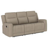 Brentwood - Upholstered Reclining Sofa Set by Coaster Fine Furniture | Bel Furniture