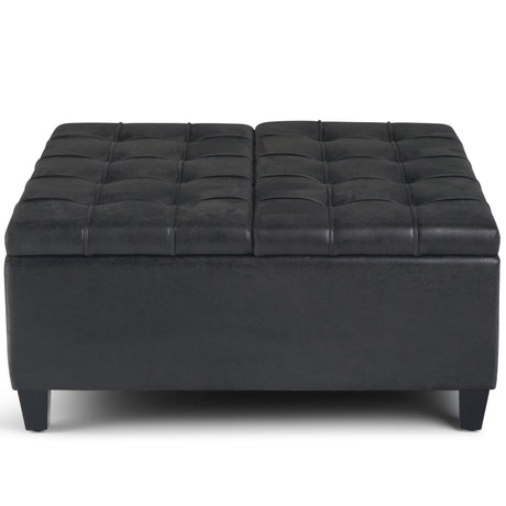 Harrison - Upholstered Coffee Table Storage Ottoman - view 23