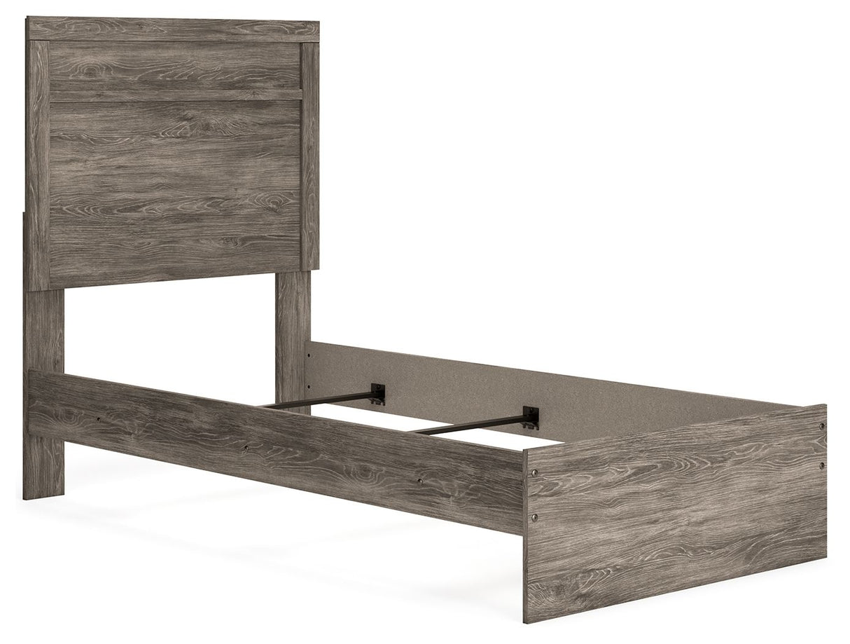 Ralinksi - Twin Panel Bed - Gray
