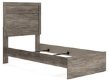 Ralinksi - Twin Panel Bed - Gray
